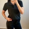 Polo Yaka T-Shirt Pantolon Takım ön görünüm